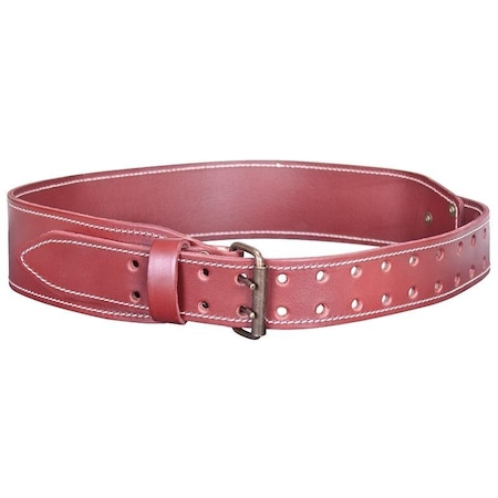 Work Belt, 29 To 42 In Waist, LeatherSteel